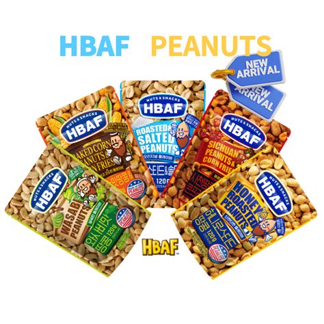 New Hbaf Honey Butter Peanuts Series 120g Honey Butter Almond