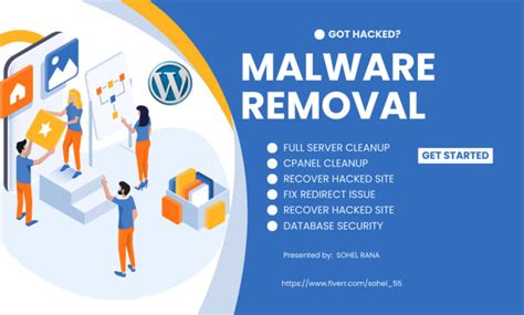 Remove Wordpress Malware Fix Wp Error Recover Hacked Site By Sohel55