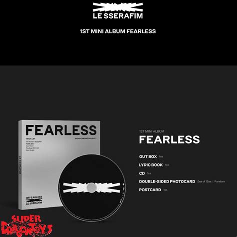 Le Sserafim Fearless Monochrome Bouquet Digipack Ver