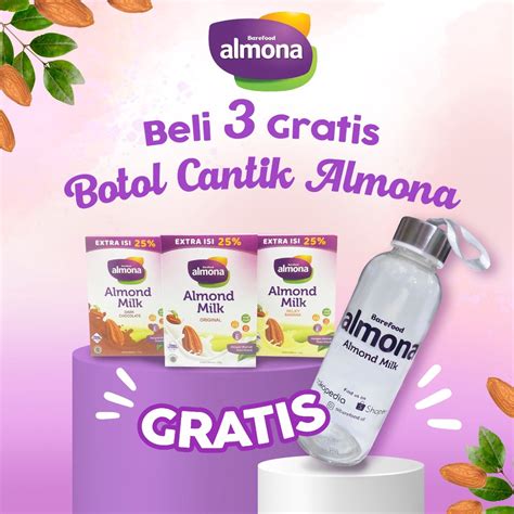 Jual ALMONA Susu Almon Pelancar Asi Almond Milk Powder ASI BOOSTER