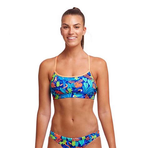 Funkita Top Bikini Swim Crop Slothed Multicolor Swiminn