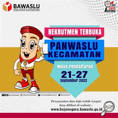 Rekrutmen Anggota Panwascam Bojonegoro Atmago