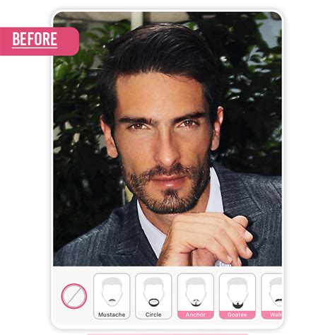 4 Best No Beard Filter Apps to Try or Remove Beard Virtually | PERFECT