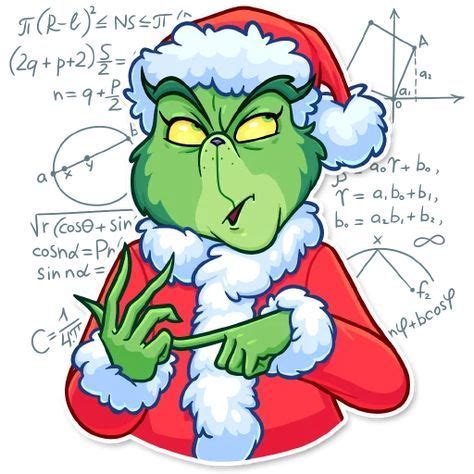 Telegram Sticker From Grinch Pack Grinch Drawing Grinch