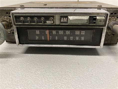 Vintage Learjet Am Track Car Stereo Tape Player Made In Japan Tested