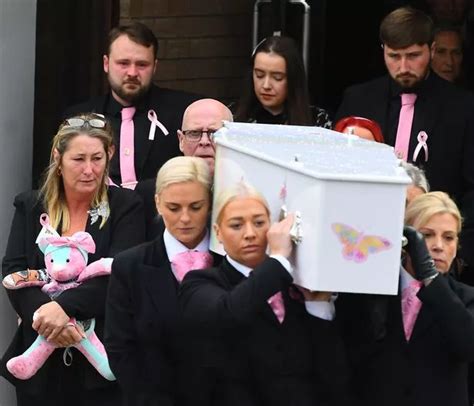 Olivia Pratt Korbels Coffin Taken On Final Journey As Amazing Grace Is