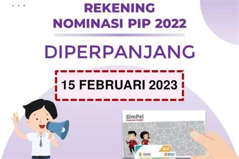 Aktivasi Rekening PIP Kemdikbud Diperpanjang Anak SD SMA Wajib Tahu