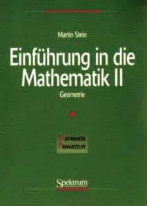 Einführung in Mathematik II Geometrie Mathematik Primarstufe