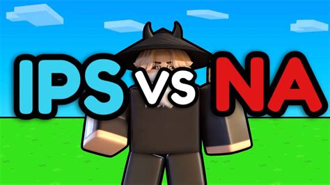 Ips Vs Na Friendly Clan War Intense Roblox Bedwars Youtube