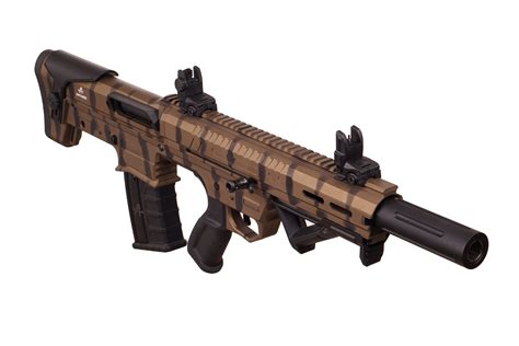 Gg 01 Brown Camo Bullpup Shotgun Turkish Shotguns