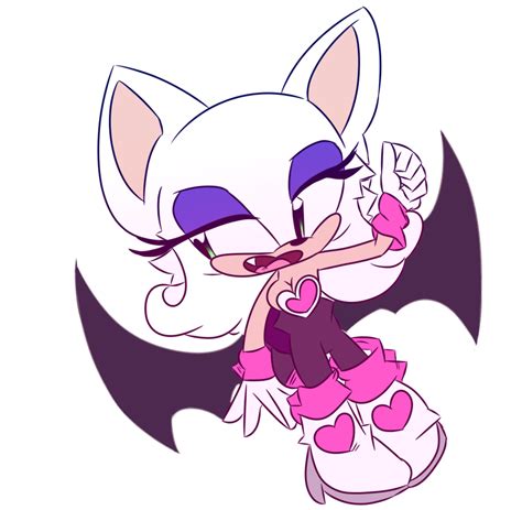 Rouge Sonic By Glassyv On Deviantart