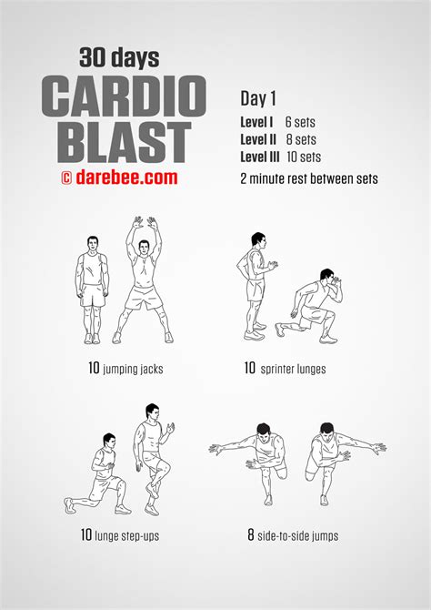 30 Day Cardio Challenge