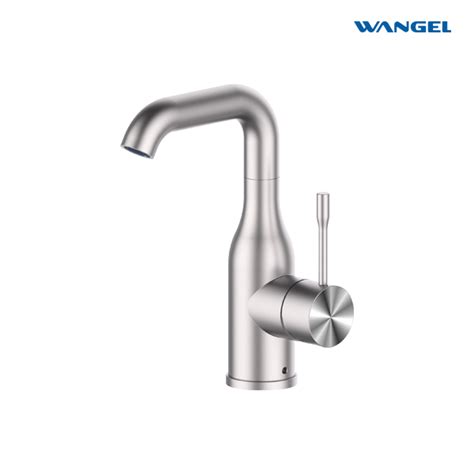 High Quality Dual Control Hot And Cold Water Stainless Steel Basin Faucet Wangel Group