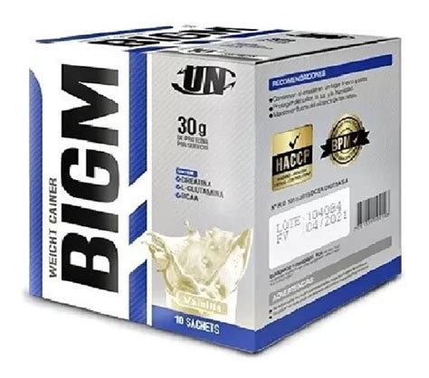 Bigm Gainer Caja Original Ganador Muscular Universenutrition Cuotas