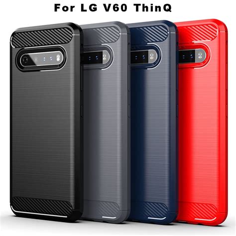 Lg V60 V50 V50S V40 V35 V30S V30 V30 G8 G8S G8X ThinQ軟手機殼碳拉 蝦皮購物