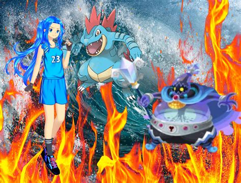 Feraligatr Vs Blizzard By Jamesdean1987 On Deviantart
