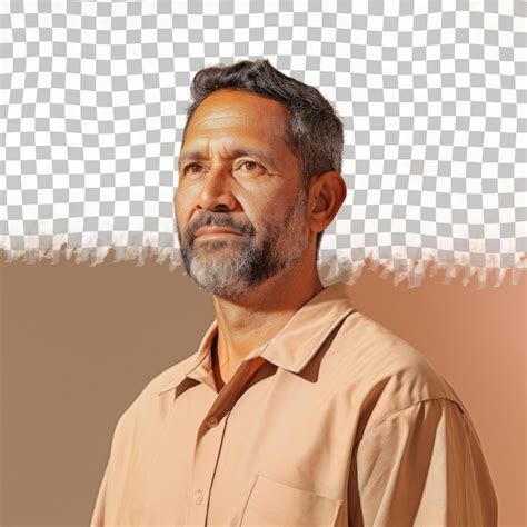 Premium Psd A Eager Middle Aged Man With Short Hair From The