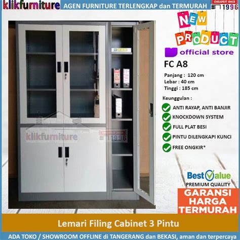 Jual Lemari Arsip Besi Filing Cabinet Besi Pintu Fc A Di Lapak