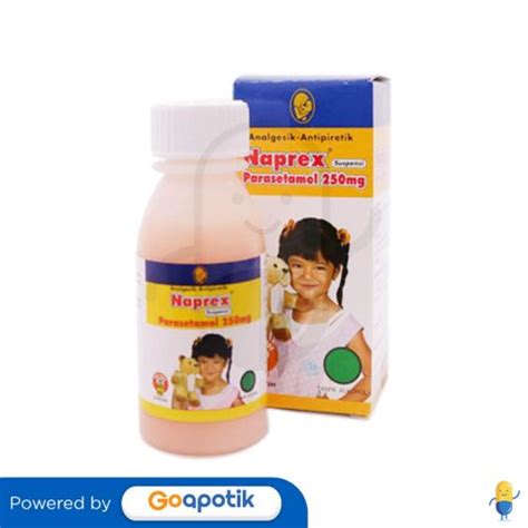 NAPREX SUSPENSI ISI 60 ML BOTOL Kegunaan Efek Samping Dosis Dan