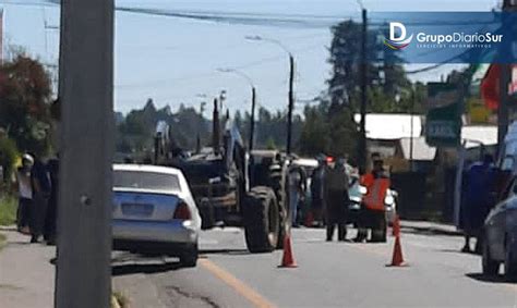 Adulto mayor murió atropellado por tractor en Lago Ranco Diario De