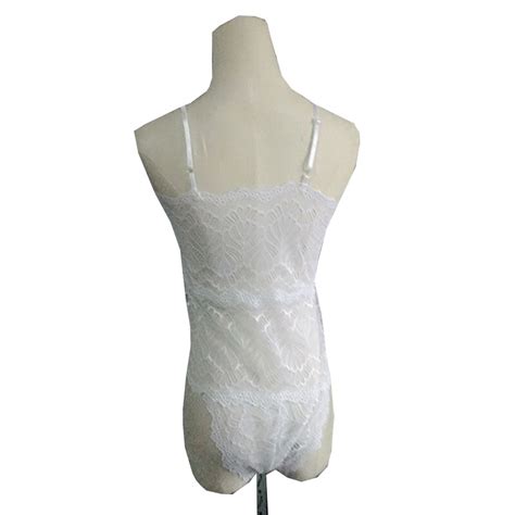 Women S Sexy Lingerie Bodysuit Babydoll Sleepwear Underwear Lace Dress G String EBay