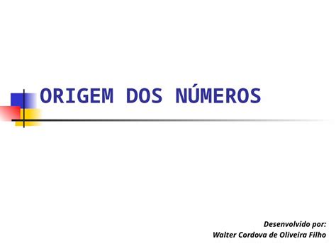 Ppt Origem Dos Numeros Dokumentips