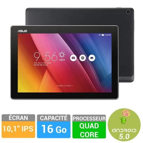 Asus Zenpad Z C Go Noir Z C A A Cdiscount Informatique