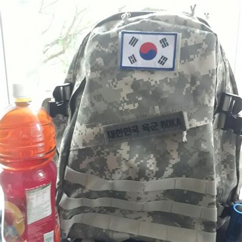 Backpack From Korea Army Men S Fashion Bags Backpacks On Carousell