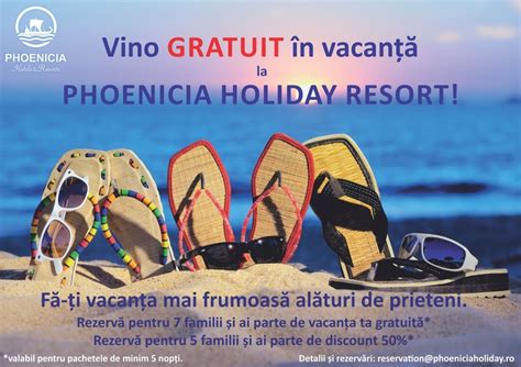 Vino Gratuit In Vacanta La Phoenicia Holiday Resort