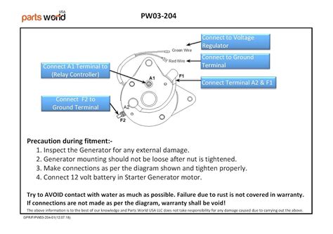 Generator Starter Wiring Diagram