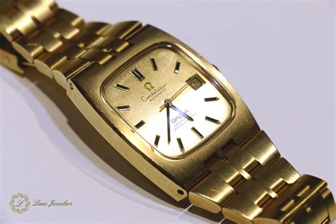 Omega Constellation Automatic Chronometer 18K Gold Men S Watch A