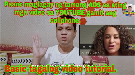 Paano Maglagay Ng Tamang Ads Sa Ating Mga Video Sa Youtube Gamit Ang