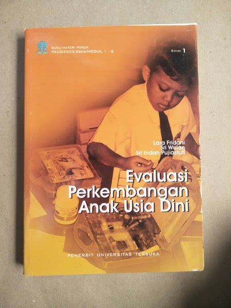 Jual Original Bekas Mulus Evaluasi Perkembangan Anak Usia Dini Edisi