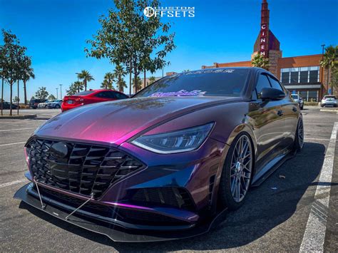 2020 Hyundai Sonata With 19x85 35 Rotiform Rse And 22540r19