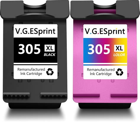 V G Esprint Wiederaufbereitet Xl Druckerpatronen Ersatzpack