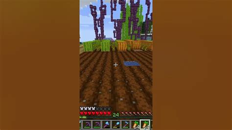 Minecraft How To Make Food Crops Grow 2x Faster Tutorial Youtube