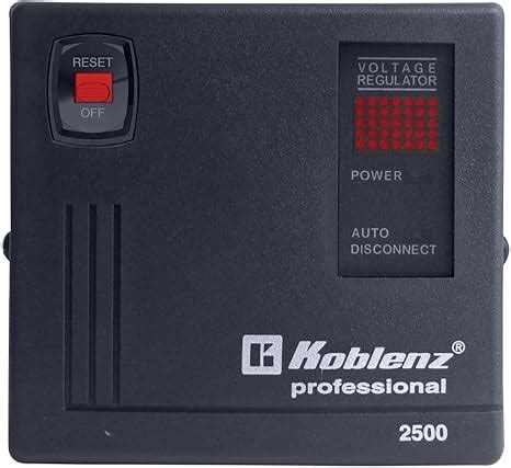 Koblenz ER 2550 Regulador de Voltaje Automático 2500 VA 6 contactos