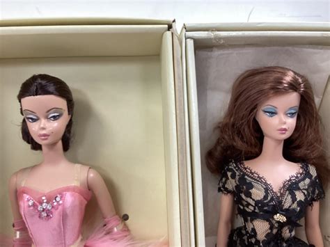 Lot Bfmc Silkstone Barbies Including The Showgirl Barbie A