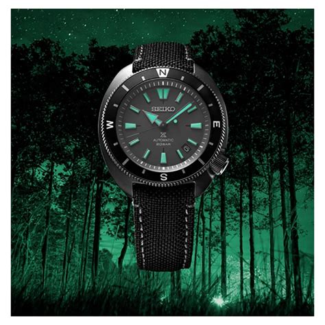 Seiko Prospex Black Series Nightvision Tortuga Srph K Castellano