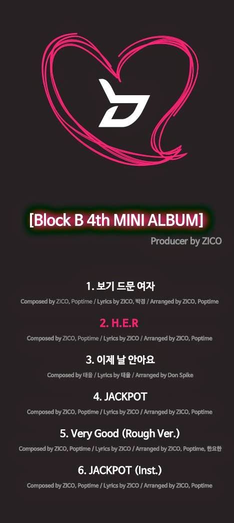 Block B Comeback στις 23 με το Mini Album Her Jackpot Behind Mv