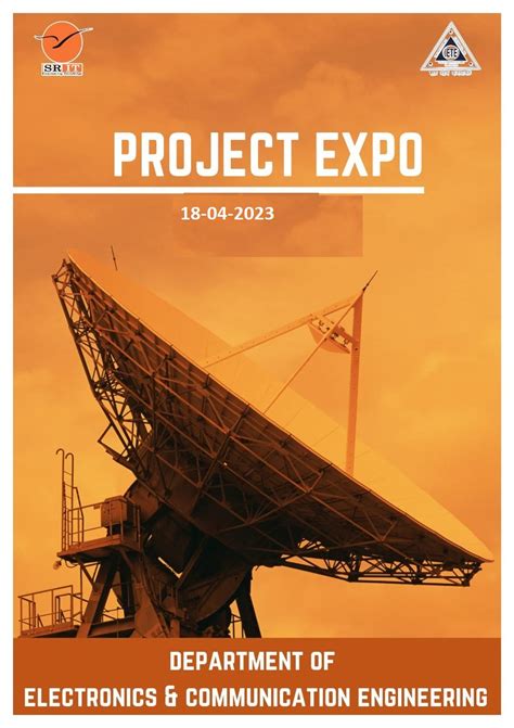 Project Expo Srinivasa Ramanujan Institute Of Technology Srit