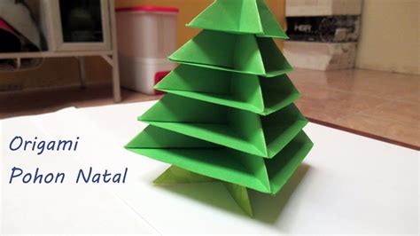 Cara Membuat Origami Pokok Easy Origami Tutorial