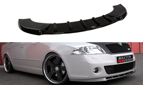 FRONT SPLITTER OCTAVIA MK2 VRS PREFACE 2005 2007 Maxton Design Ireland