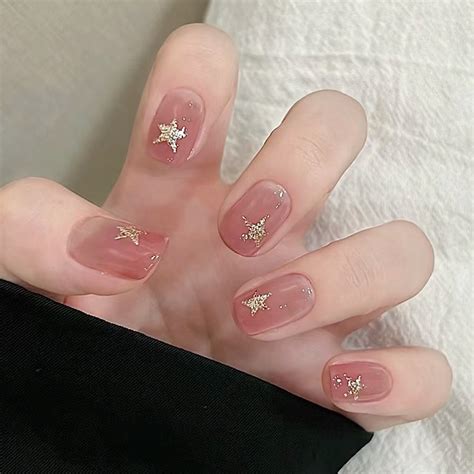 The Finished Manicure Pieces Are Long Wearable Nail Pieces Worn Naked