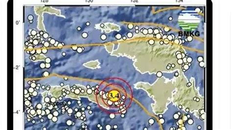 Gempa Bumi Magnitudo 3 4 Pagi Ini Jumat 17 Mei 2024 Info BMKG Guncang