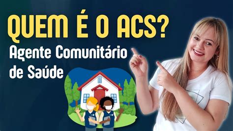 Quem O Acs Agente Comunit Rio De Sa De Prof Juliana Mello Youtube