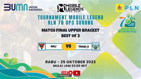 Turnamen Mobile Legend Hln Pln Up Sorong Final Upper Bracket