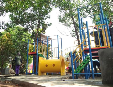 Pemkab Tambah Arena Bermain Anak Di Taman I Love Karawang Situs Resmi