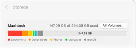 Melihat Ruang Penyimpanan Yang Digunakan Dan Tersedia Di Mac Anda