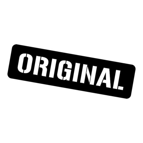 Premium Vector | Original stamporiginal square sign